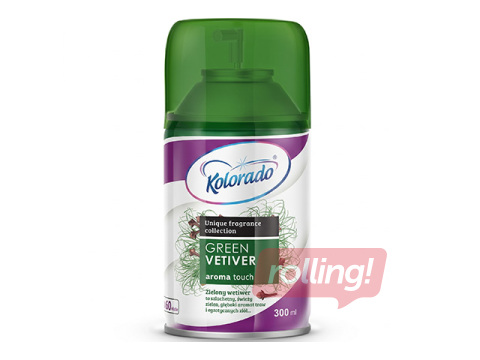Õhuvärskendaja Kolorado Aroma Touch Green Vetiver, 300ml