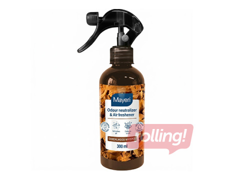 Õhuvärskendaja, lõhnaneutralisaator Mayeri All-Care Sandalwood Whisper, 300ml