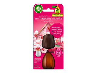 Gaisa atsvaidzinātāja rezerve Air Wick, Aroma Mist, Cherry Blossom & Raspberry, 20ml