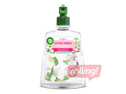 Õhuvärskendaja täitepudel Air Wick, Active Fresh, Jasmine Bouquet, 228ml