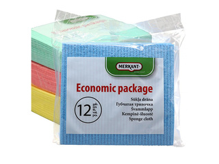 Moisture absorbent cloth Merkant,  16x18cm, 12 pcs.