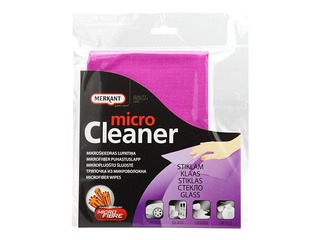 Microfiber cloth Merkant, 34 x 32 cm, for glass