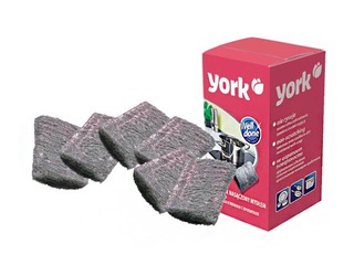Sūkļi York, katlu tīrīšanai, piesūcināts, 6 gab.