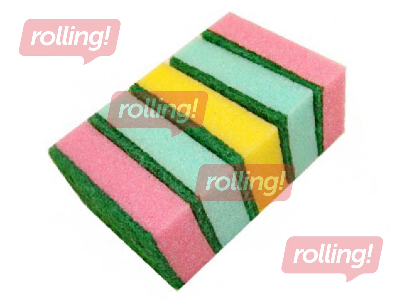 Nõudepesušvamm Toro MAXI 6 x 9 x 3 cm, 5 tk.