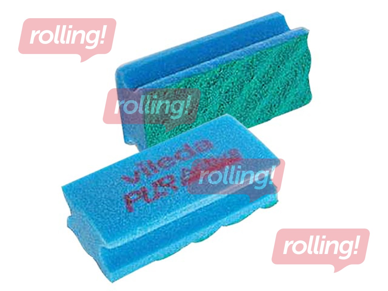 Abrasiivne pesukäsn  VILEDA Pur Active, 7 x 15 cm, sinine