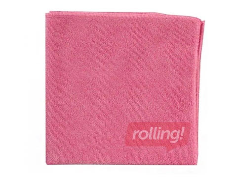 Universāla mikrošķiedras lupatiņa GREEN-TEX Handy Light, 38x38cm, frotē, rozā