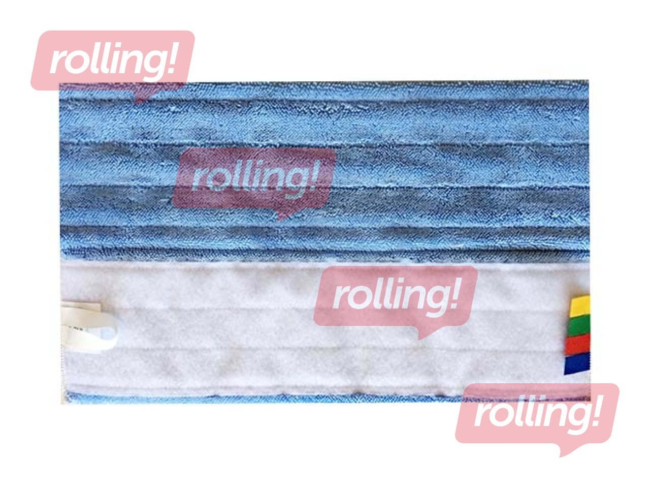 Mop microfiber Velcro with adhesive strips IPC Hygiene, 60 cm