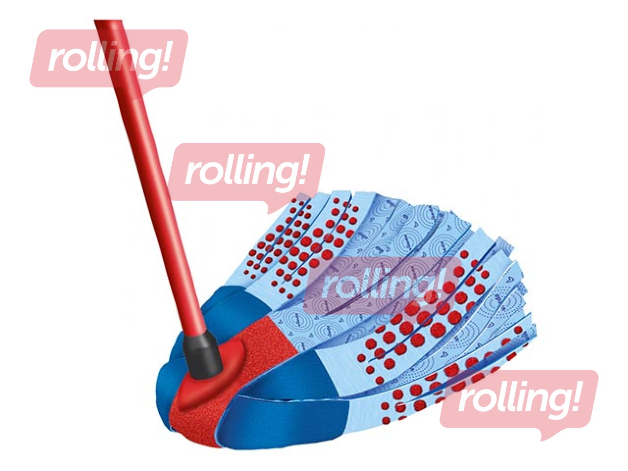 Grīdas mops ar kātu VILEDA  Supermocio 3Action 