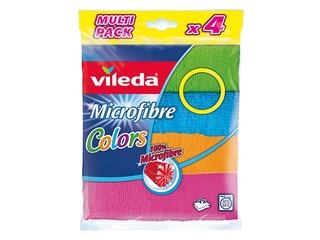 Ткань микрофибра VILEDA  Color, 4 шт.