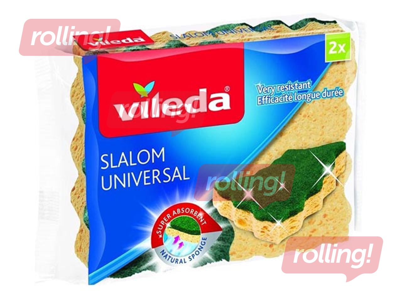 Tsellulooskäsn VILEDA Slalom Universal, 2 tk.
