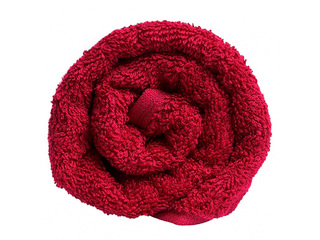 Terry towel, red, 70x140cm