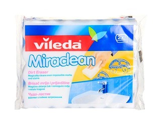 Sponge Vileda Miraclean with foam, 2pcs