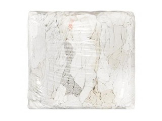 Technical rags, white, uncut, 10kg