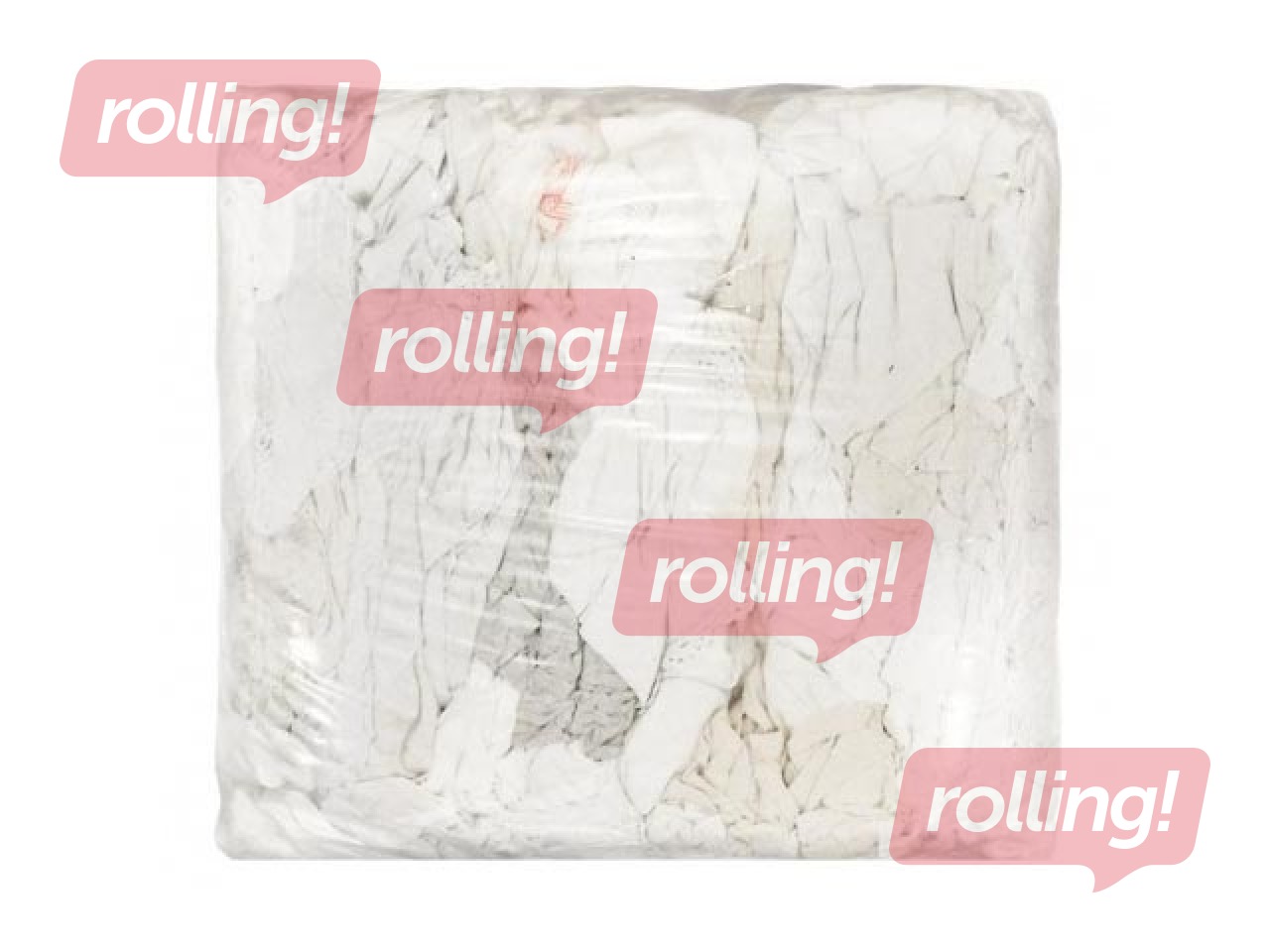 Технические тряпки, белые, неразрезанные, 10кг