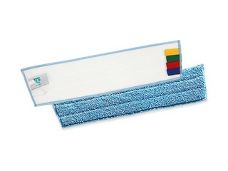 Mop microfiber Velcro with adhesive strips Microblue, 40cm