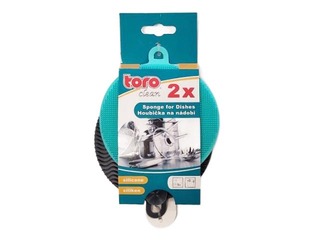 Dish sponge silicone Toro, 2 pcs.