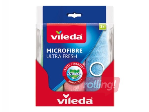 Microfiber cloth Vileda Ultra Fresh, 3 pcs.