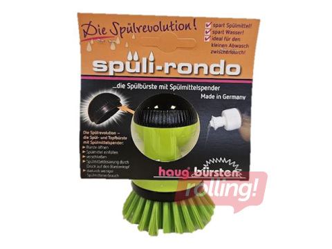 Dish brush Haug Bursten, assorted colors, Ø6.5x9cm