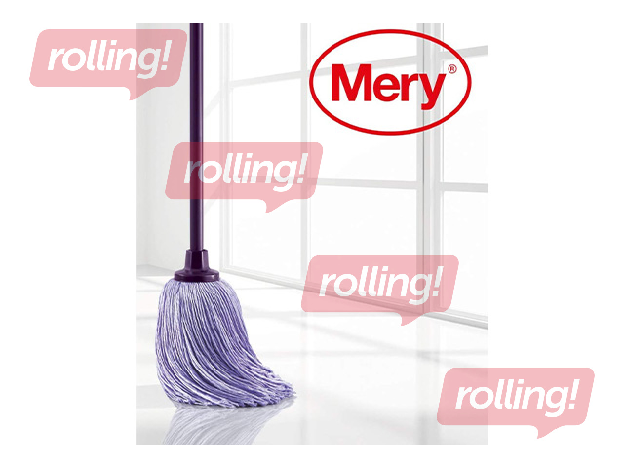 Mop Mery, La Original, 168g, 22cm, 140cm varrega