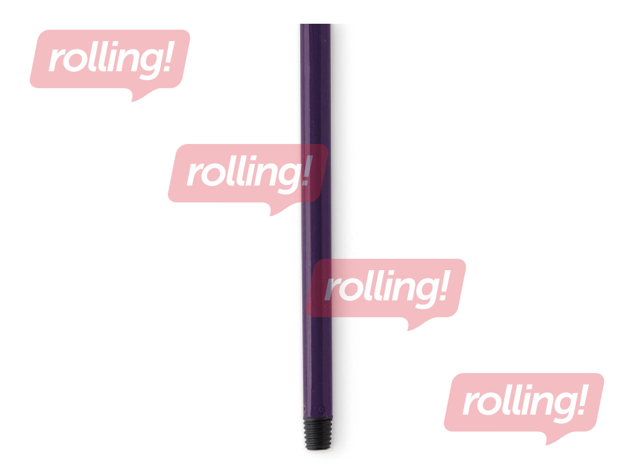 Brush Handle Mery, purple, 140cm