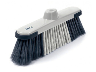 Floor Brush Mery, with a rubber edge, 28cm
