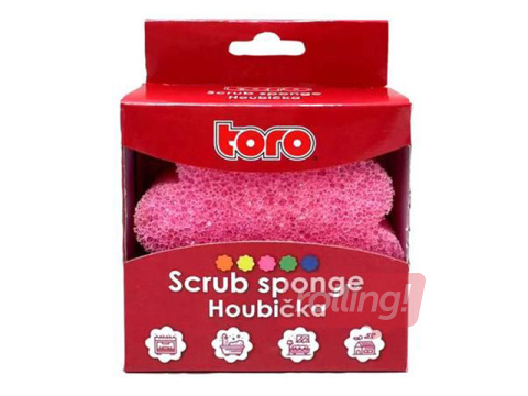 Scrubbing Sponge Toro Flower, Assorted Colors