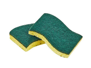 Dishwashing Sponges Toro, Yellow, 11×8×2cm, 2 pcs