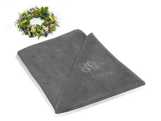 Microfiber cloth Aromatic 89, grey, 40x40cm +Midsummer gift!