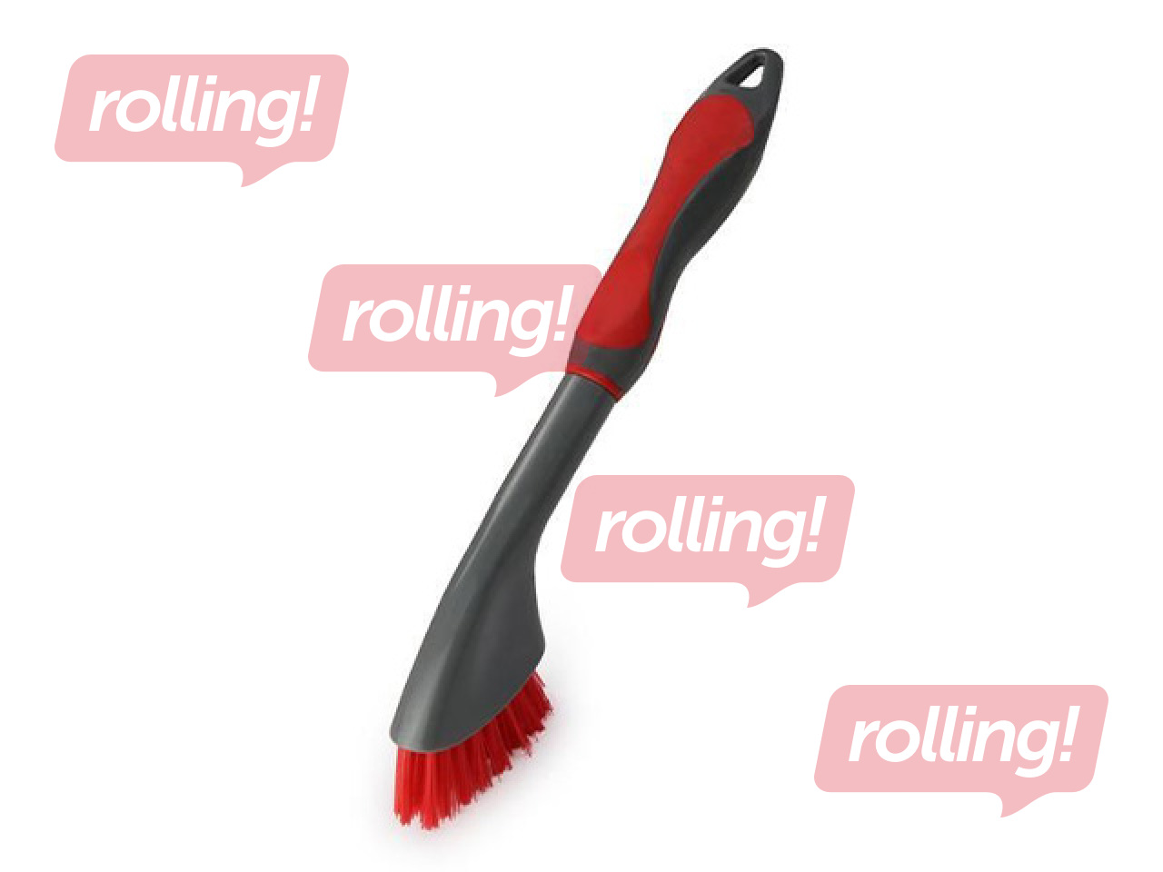 Harjake Toro, varrega, kitsas, punane/hall, 25cm