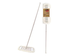 Mop holder York, Eco Natural, with handle and replacement mop, 42cm