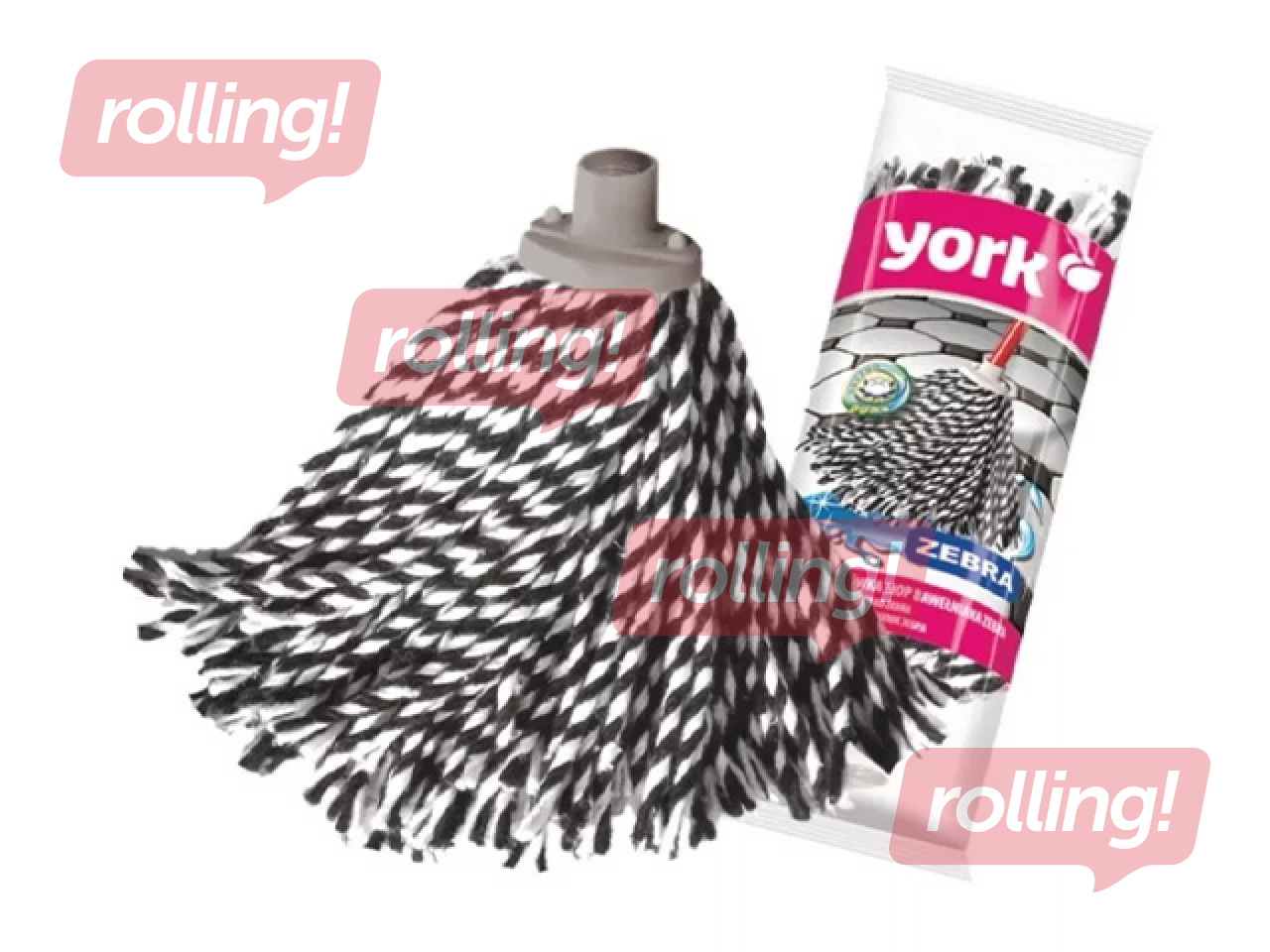 Vahetatav mopipea York Zebra