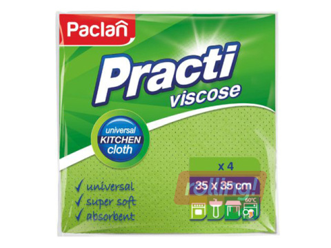 Universaalsed puhastuslapid Paclan, Practi, 35×35cm, 4tk.
