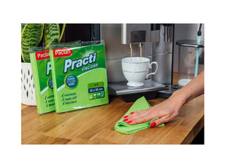 Универсальные салфетки Paclan, Practi, 35×35см, 4шт.