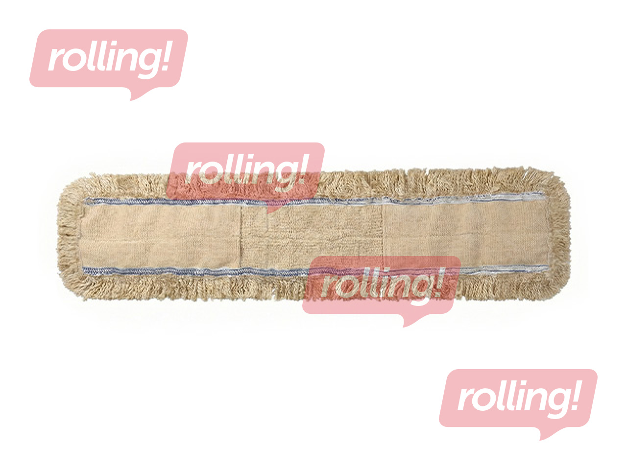 Cotton mop with pockets, 60cm