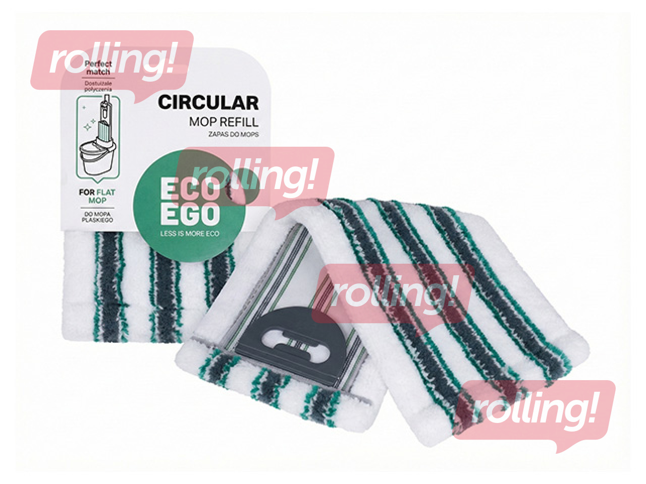 Mop York Eco Ego, microfiber, 40cm