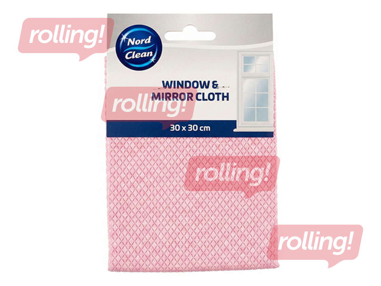 Cloth Nord Clean, for glass, 30x30cm