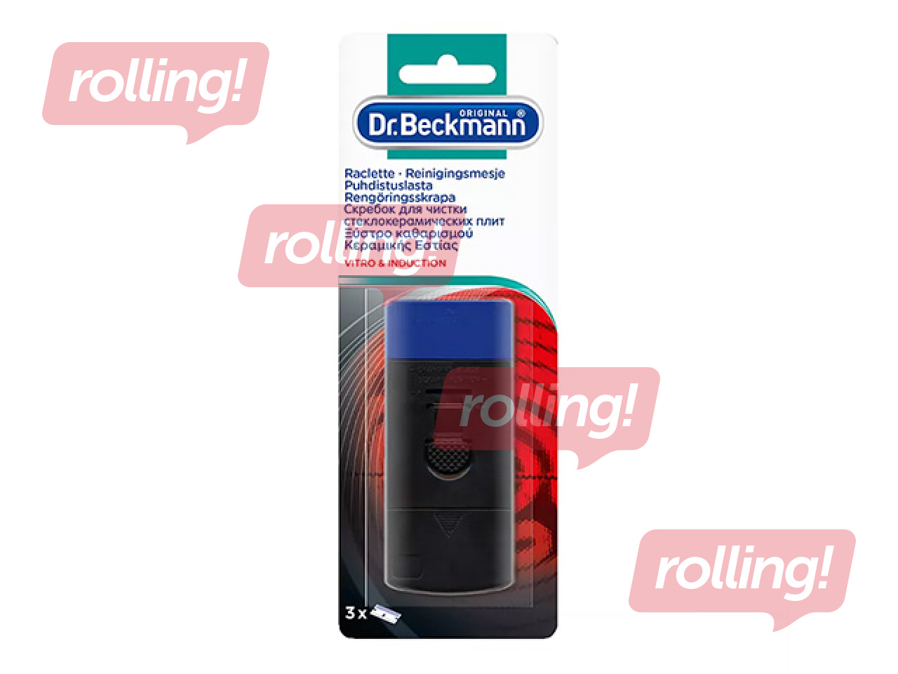 Keraamilise pliidipinna kaabits Dr.Beckmann, 3 teraga