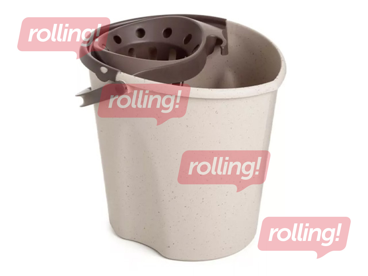 Ämber Tatay Ecohome, mopipressiga, beež, 12l