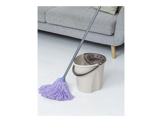 Ämber Tatay Ecohome, mopipressiga, beež, 12l