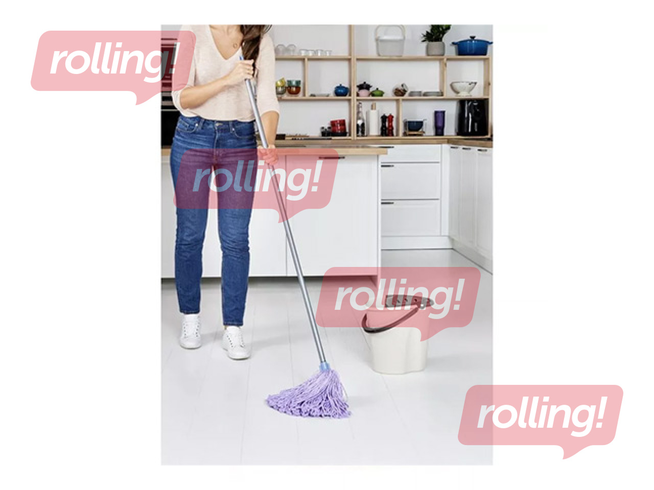 Ämber Tatay Ecohome, mopipressiga, beež, 12l