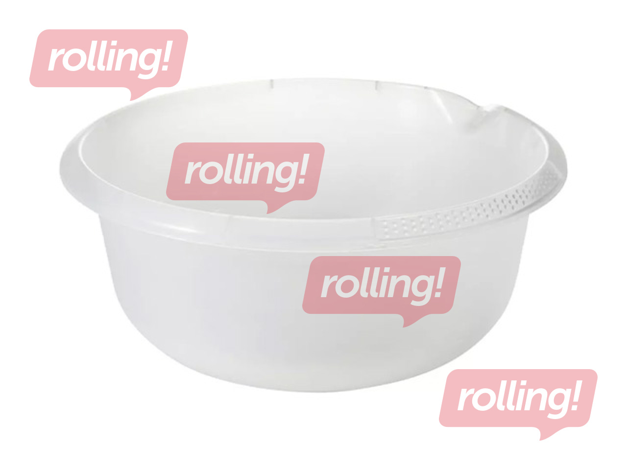 Kauss Keeeper Björk, läbipaistev, Ø36x15cm, 9l