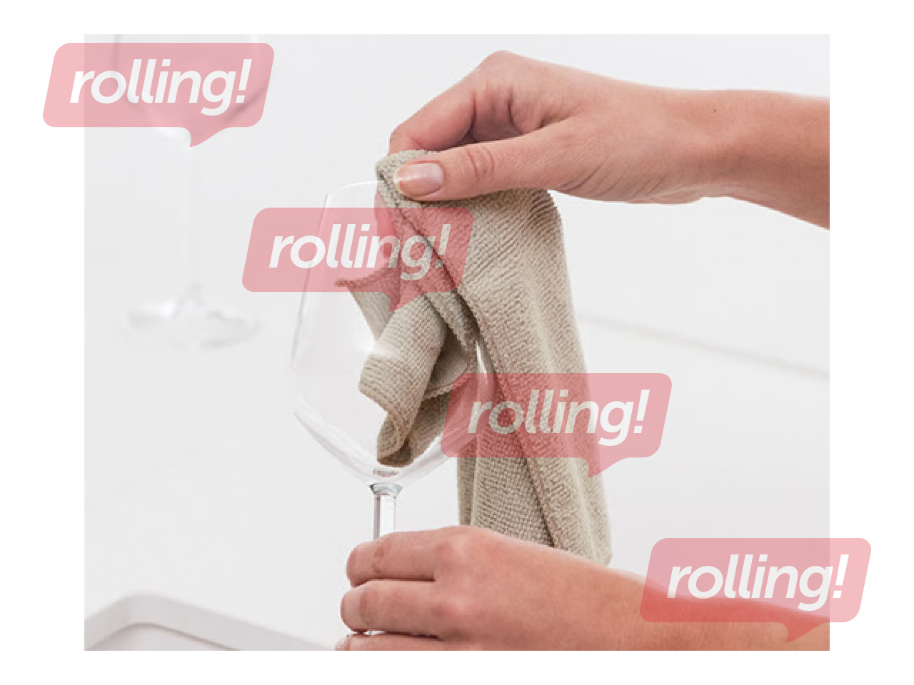 Mikrokiudlappide komplekt Brabantia, 30x30cm, beež, 2 tk.