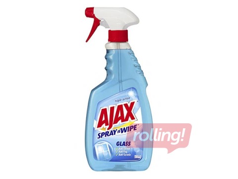 Спрей - очиститель для стёкол  Ajax, синий, 0.5 л