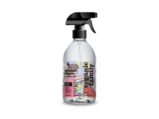 Ecological glass and window cleaner with lemon and stawberry extarct, 0.5 l