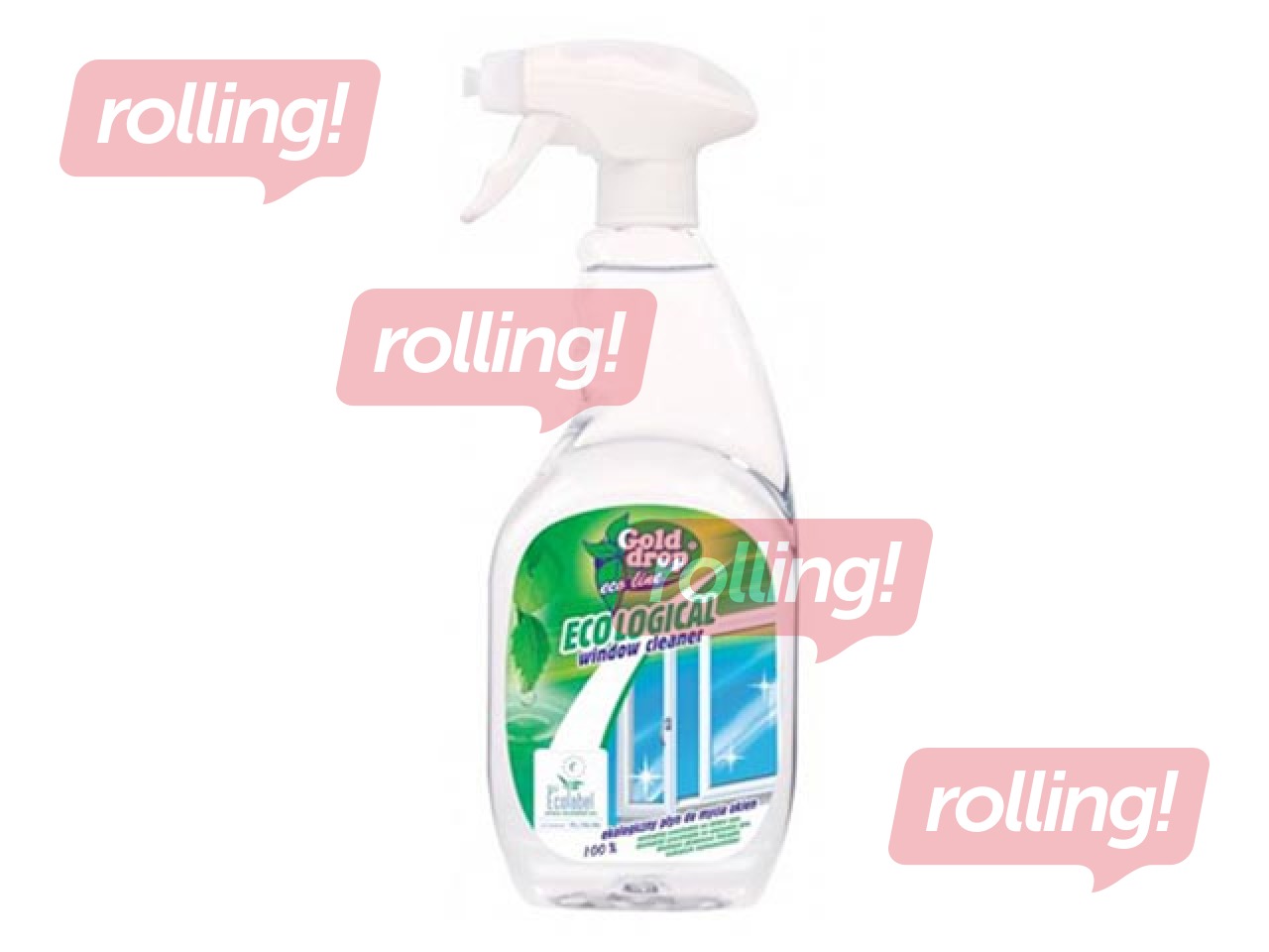 Stiklu tīrīšanas līdzeklis Eco Line Window, 750ml