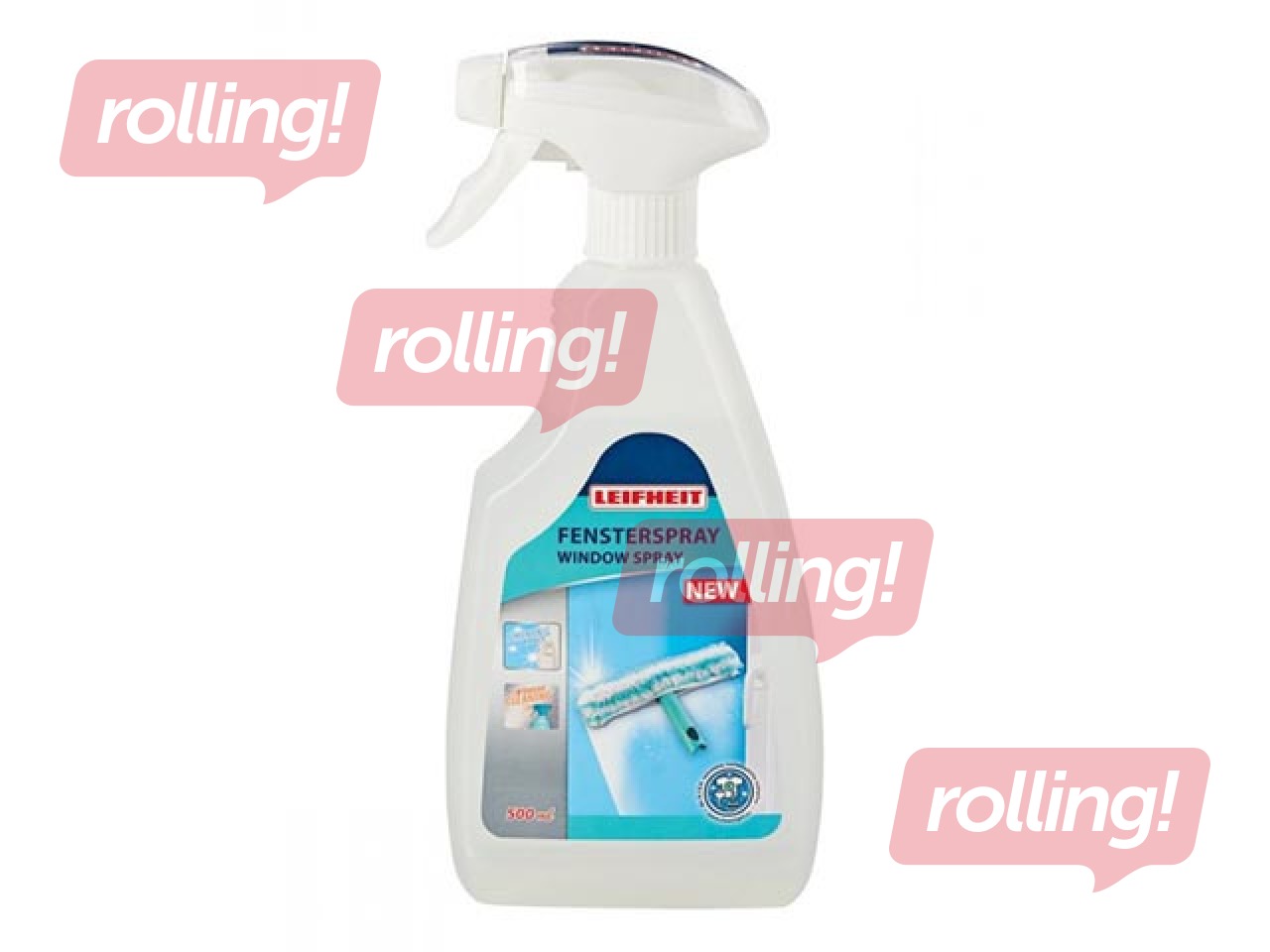 Stiklu tīrīšanas līdzeklis Leifheit, 500ml