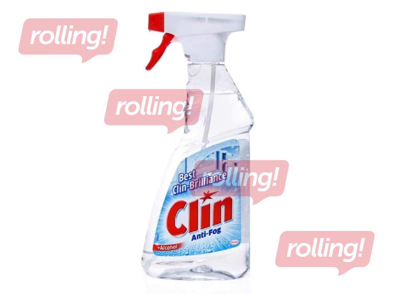 Чистящее средство для стеклянных поверхностей CLIN anti-fog, 500мл