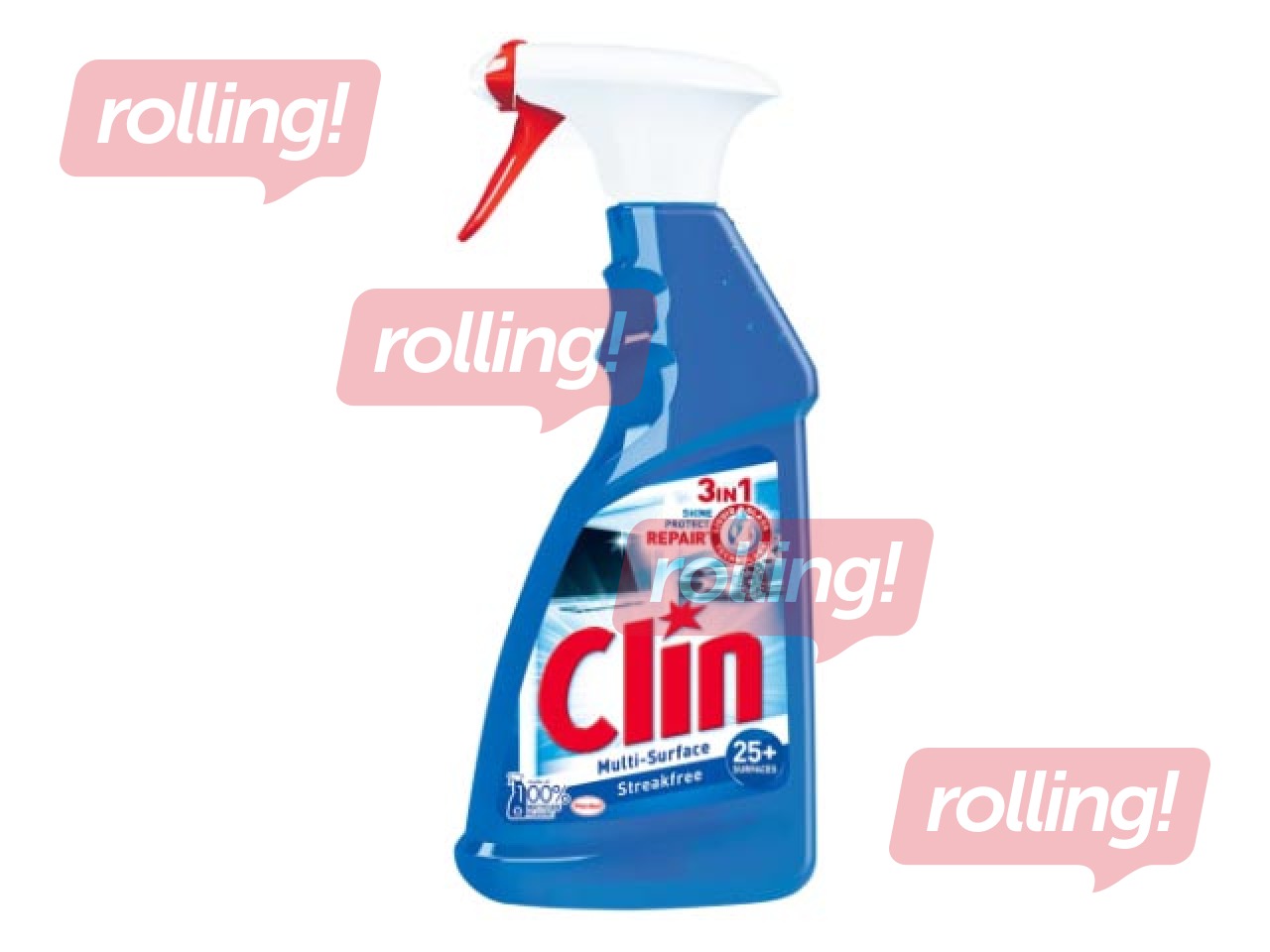 Glass surface cleaner CLIN Multi-shine, 500ml