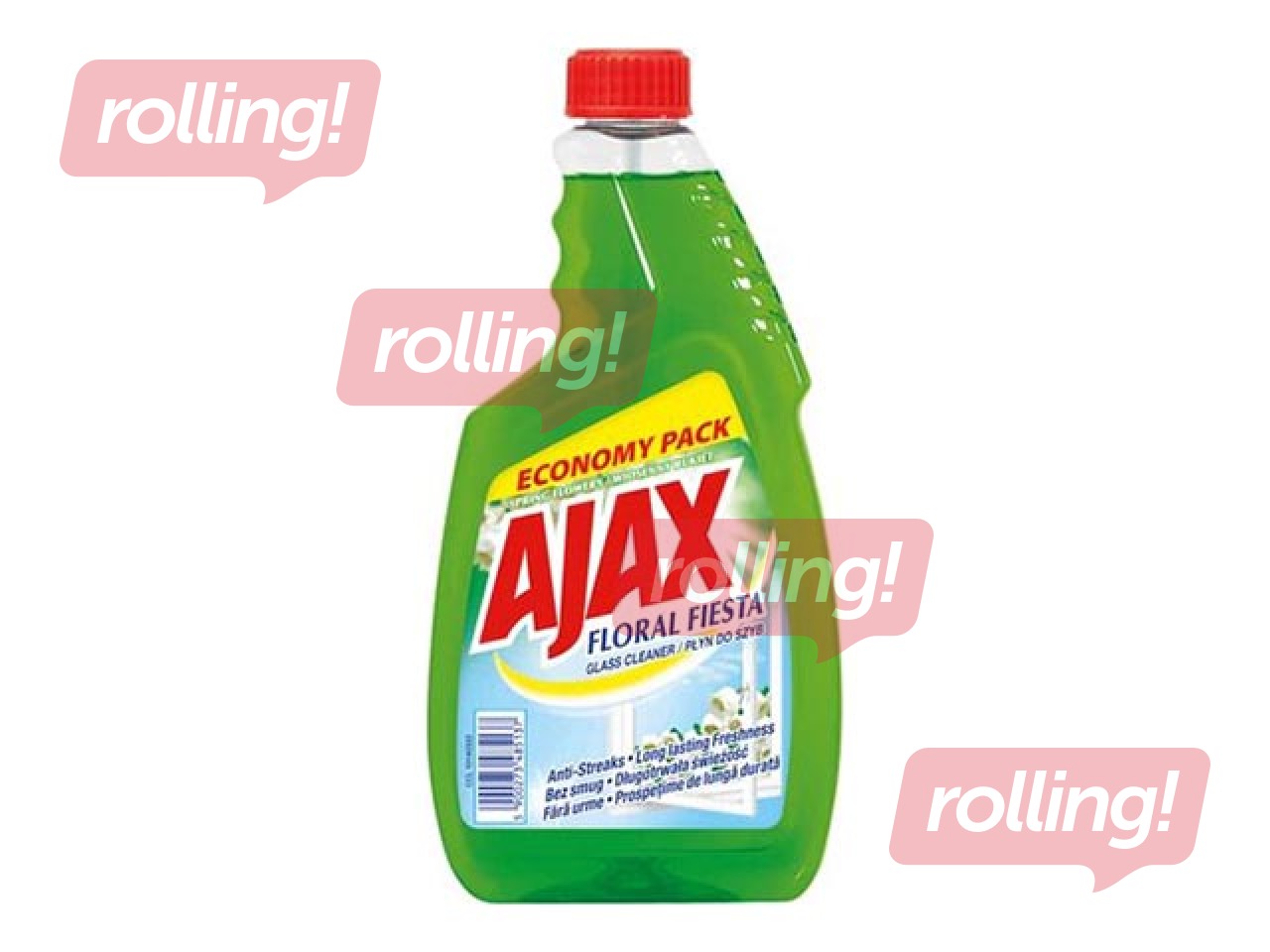 Cleaning agent for glass Ajax Glass Cristal, 500ml