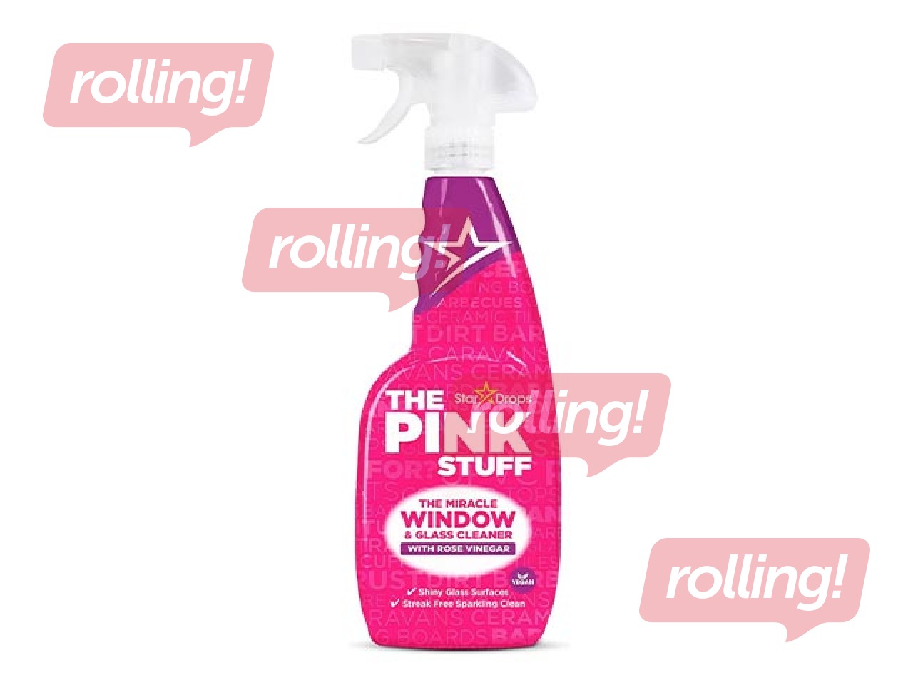 Средство для мытья стекол The Pink Stuff, 750ml